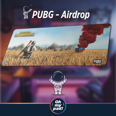 PUBG Airdrop - Mousepad XL 90x40