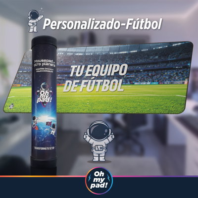 Personalizado Fútbol – Mousepad XL 90x40