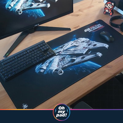 Halcón Milenario Star Wars - Mousepad XL 90x40