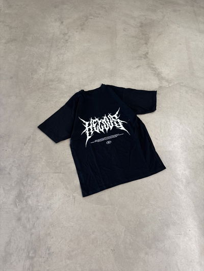 Remera Oversize Dest Black