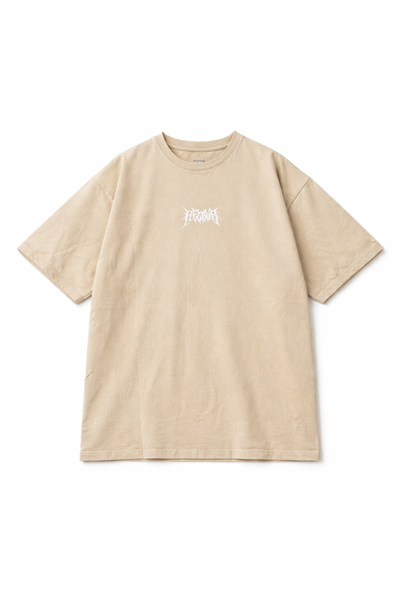 Remera Oversize Dest Crema