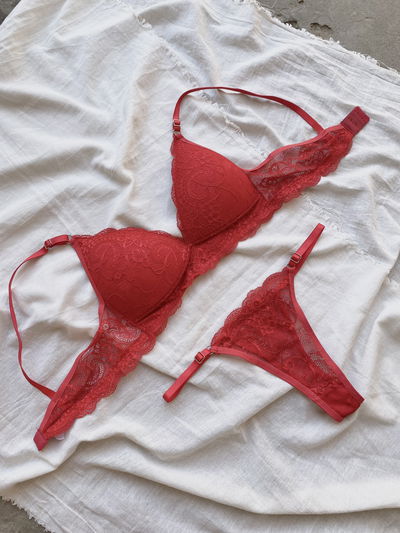 Conjunto Viking Rojo