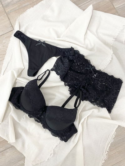 Conjunto Ambar 3 Piezas Negro