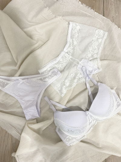 Conjunto Ambar 3 Piezas Blanco