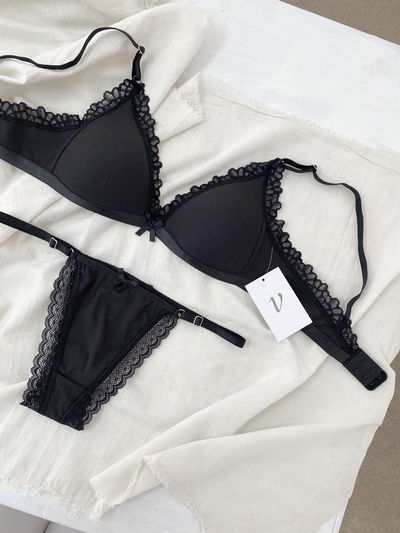 Conjunto Aitana Negro