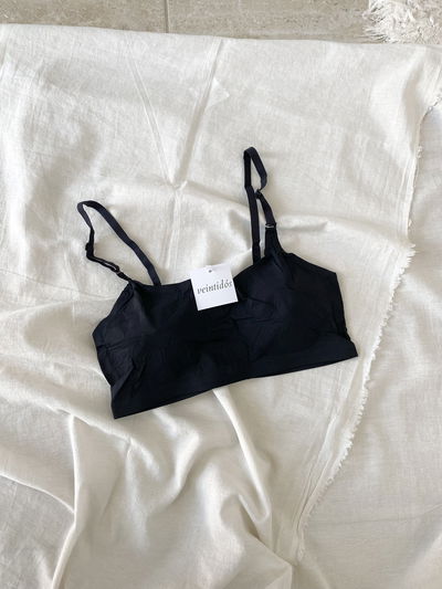 Corpiño Segunda Piel (Sin Costuras) Negro 