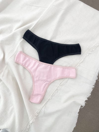 Pack x2 Cola Less Lebnen (Negro - Rosa)