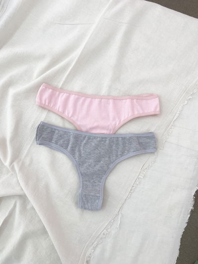 Pack x2 Cola Less Lebnen (Rosa - Gris)