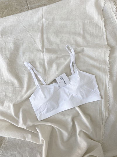 Corpiño Segunda Piel (Sin Costuras) Blanco 