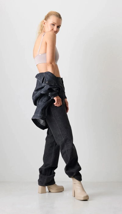 Top de Microfibra Doble #1712 Visón 