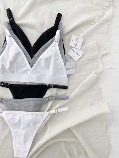 Combo Conjunto Emma x3 (NEGRO - BLANCO - GRIS)