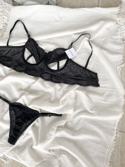 Conjunto Geminis Negro 