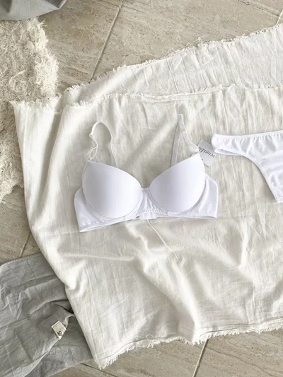 Conjunto Cleo Blanco de Algodón 