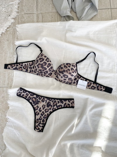 Conjunto Valen Print Marrón 