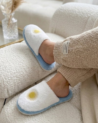 Pantuflas Argentina (Incluye Bolsa de Lienzo) Preventa Entrega en 7-10 días hábiles 