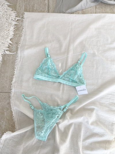 Conjunto Mili Puntilla Sin Armado Aqua