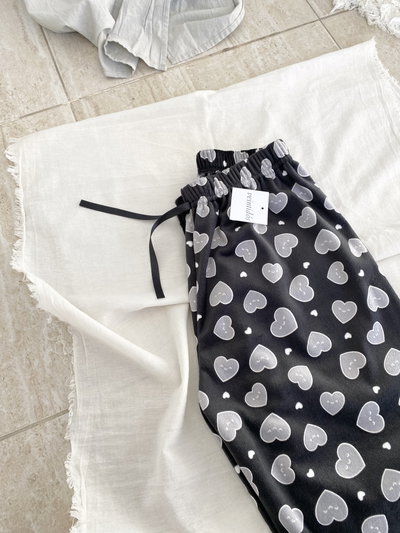 Pantalón Love Negro Polar Soft