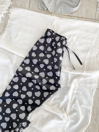Pantalón Love Negro Polar Soft