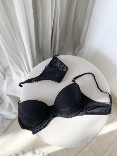 Conjunto Josefina Negro