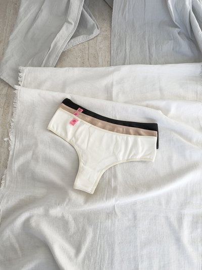Pack x3 Less Alta ( NEGRO - BEIGE - CRUDO )