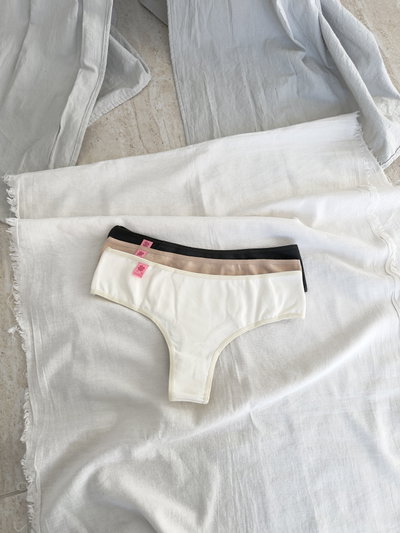 Pack x3 Less Alta ( NEGRO - BEIGE - CRUDO )