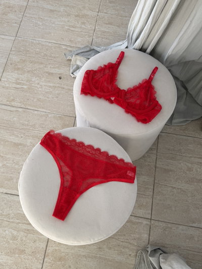 Conjunto Isabella Rojo