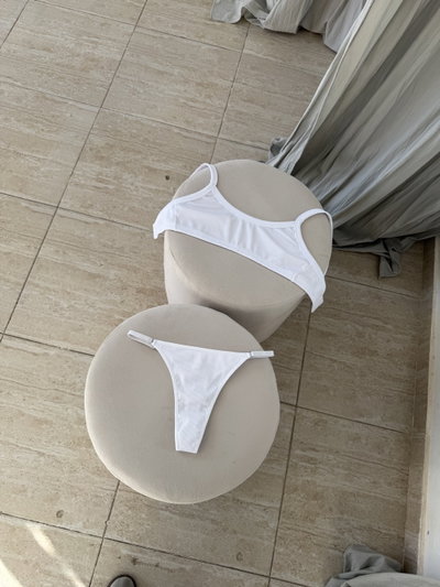 Conjunto Elena Morley Top Blanco