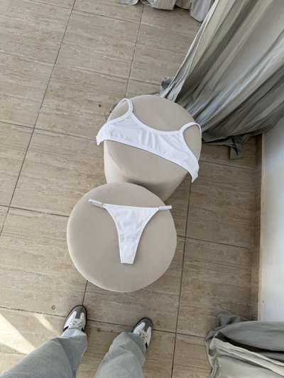 Conjunto Elena Morley Top Blanco