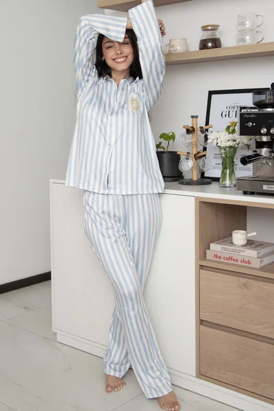 Pijama Camisero Cielo de Mayo
