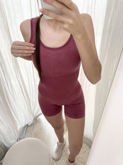 Catsuit Seamless Importado Bordo