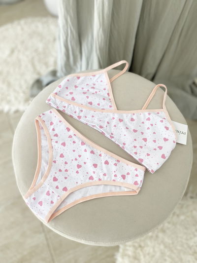 Conjunto de Niña Maia 3250 Kids BLANCO/ROSA