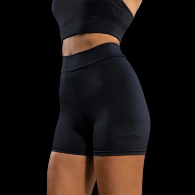 Calza Corta Brigitte Básica (Sin Push Up) Negro