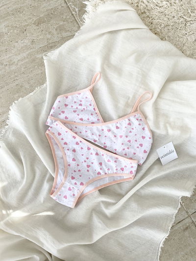Conjunto de Niña Maia 3250 Kids BLANCO/ROSA