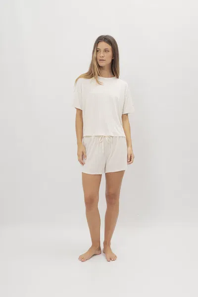 Pijama Snow Crudo Melange