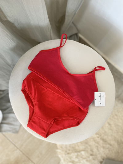 Conjunto de Nena Rojo