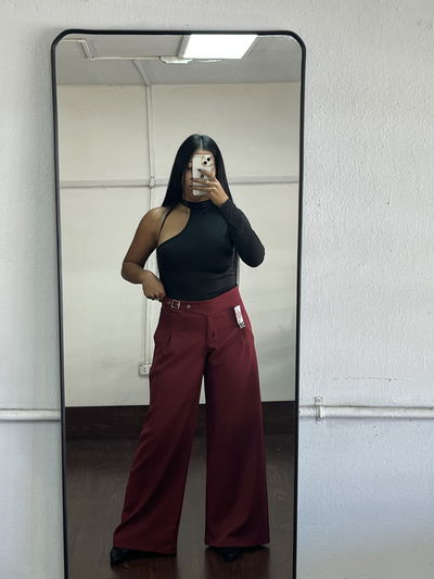 Pantalon Sastrero Hebilla