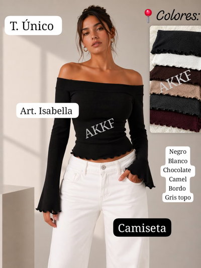 Cuello bote Isabella