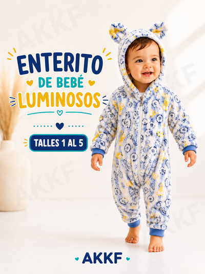 Enterito/Mameluco Luminosos de bebé