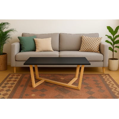 MESA RATONA VENECIA TAPA NEGRA