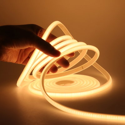TIRA LED NEON FLEX BLANCO CALIDO X METRO