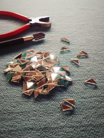 VENECITA MINI TRIANGULO PACK x 100 UNIDADES 