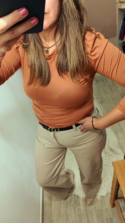 Jeans wide leg 