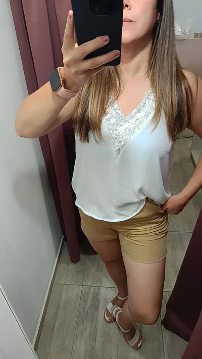 Blusa gasa musculosa 