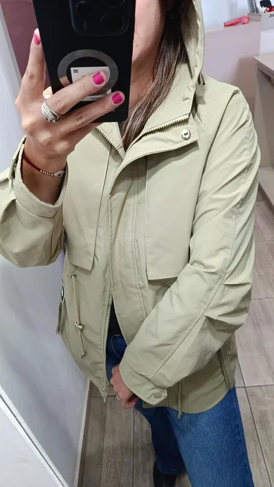 Campera impermeable 