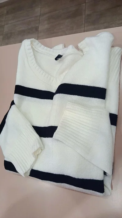 Sweter rayado