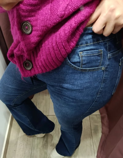 Jeans Oxford elástizado 