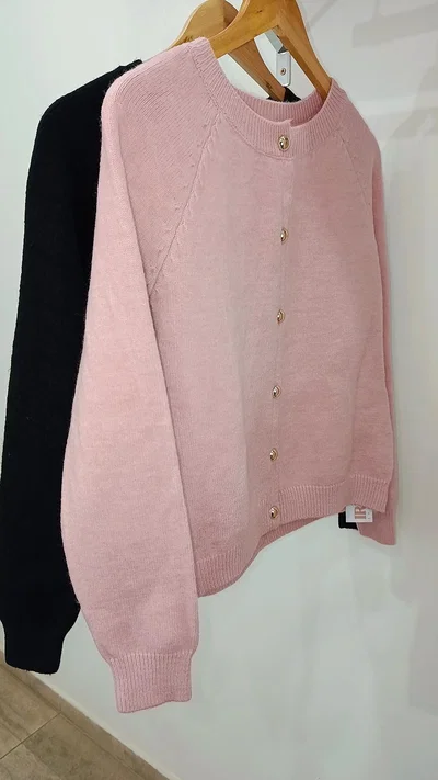 Cardigan grueso