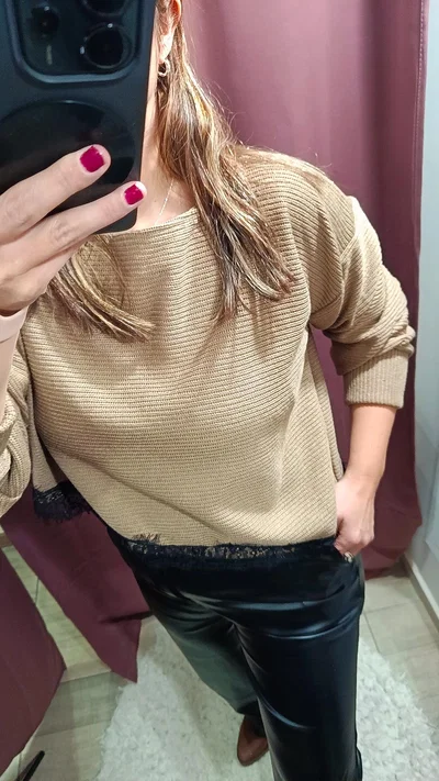 Sweter irregular 