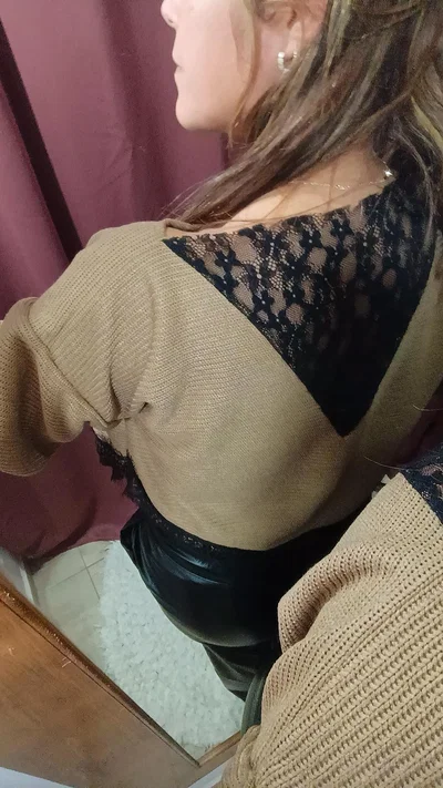 Sweter irregular 