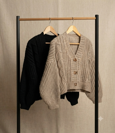 Cardigan tejido 
